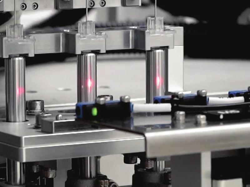 Automated sensor inspection on the production line