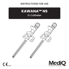Cover of the KAWANA NS Instructions for Use